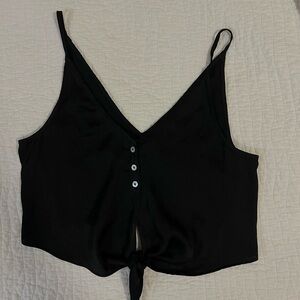 Black Sleeveless Top